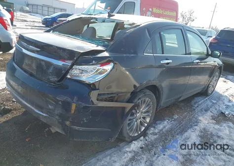 2012 Chrysler 200 Limited из США, поврежденный, VIN 1C3CCBCB6CN162269